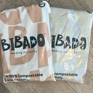 BIBaDO Mess Proof Baby Feeding Bibs Long Sleeves